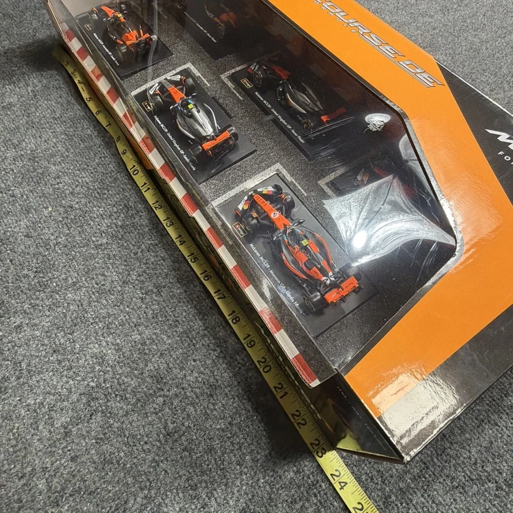 Bburago 1:43 Diecast 6 Cars Set McLaren F1 Team Lando Norris & Oscar Piastri